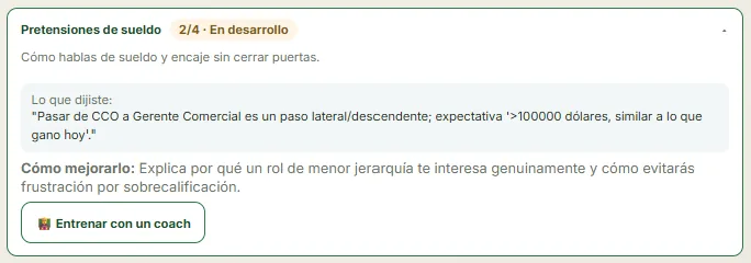 Los tres números de sueldo (mínimo, objetivo y ancla) por empresa en Próximo Rol